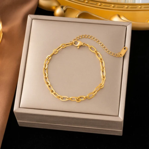 SS-12528 - Luxury Gold Chain - Bracelet