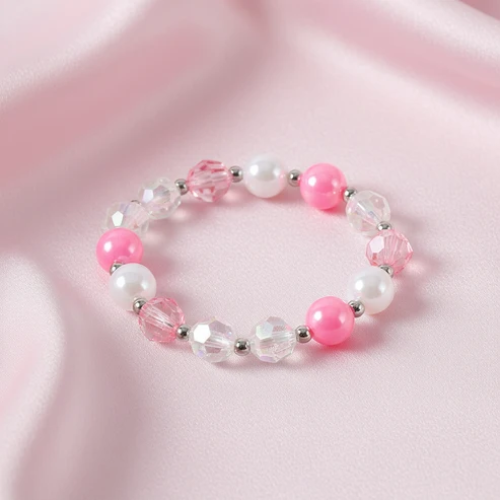 UNI-12445 - Crystal Pastel Beads - Bracelet