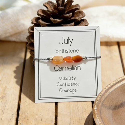 UNI-12485- July Birthstone Natural Stone - Bracelet