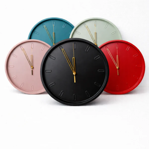 Minimalist Matte Wall Clock