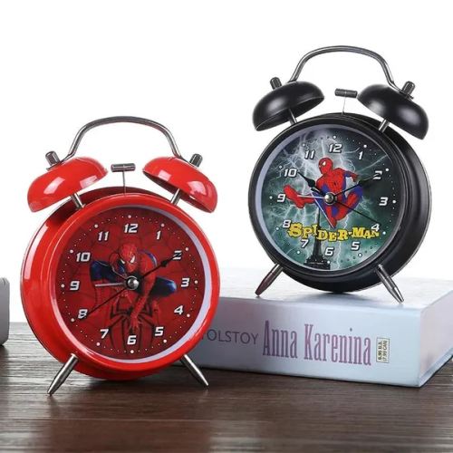 Superhero Twin-Ear Alarm Clock