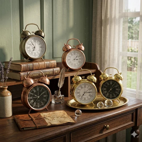 Vintage Twin Bell Alarm Clock