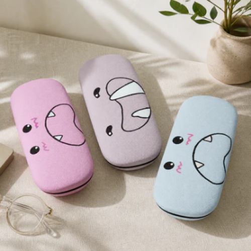 Minimal Cartoon Eyeglass Case