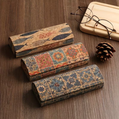 Vintage Pattern Eyeglass Case