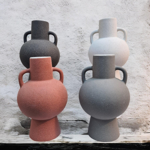 Striking Elegance Matte Ceramic Vase