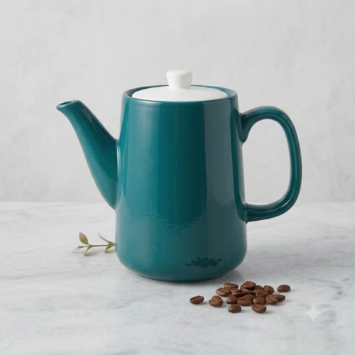 Modern Ceramic Teapot with Lid