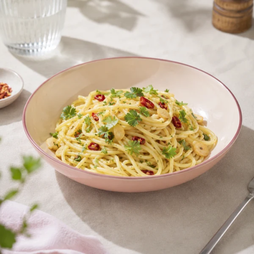 Minimalist Ceramic Pasta Plate (8 inch)