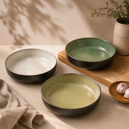Natures Love Glossy Bowl (8 Inch)