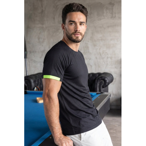 Tennis Spandexdry T-Shirts - Black
