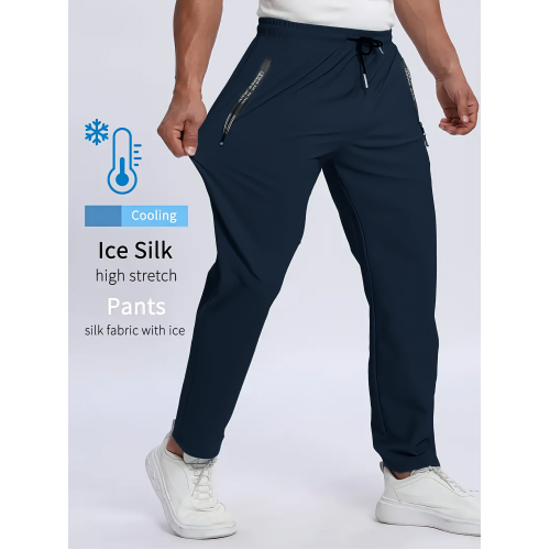 Ice Sports SpandexDry Mesh Trouser - Navy