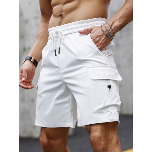 Micro Twill Shorts - White