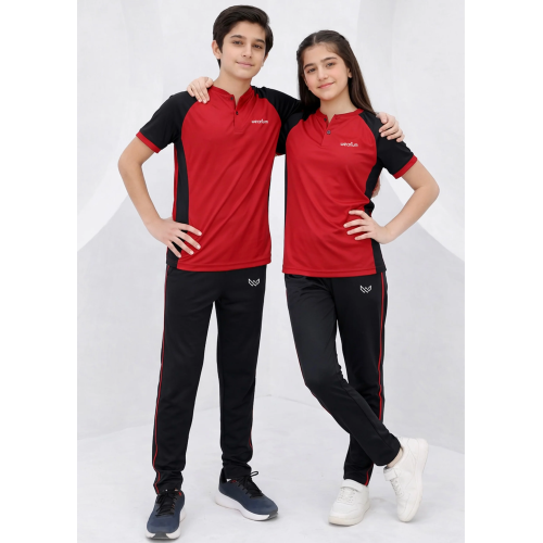 Red Fusion - Kids Dri-Fit