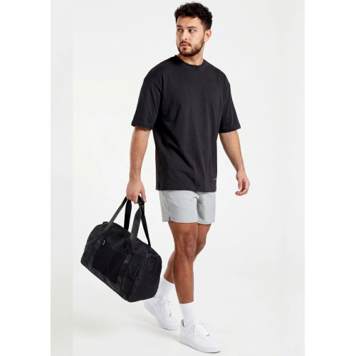 W Prime Oversized Tee - Black 100% Cotton