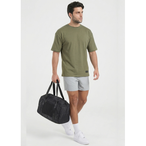 W Prime Oversized Tee - Sage Green 100% Cotton
