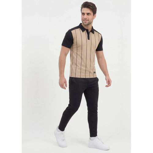 City Stripe Tan - Dri-Fit Tracksuit