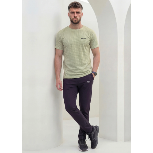 Imported Hexa Knit - Khaki Tracksuit