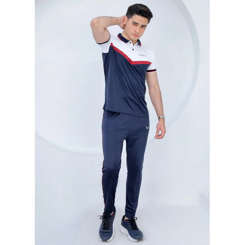 Red Accent Performance - Dri-Fit Polo Twinset