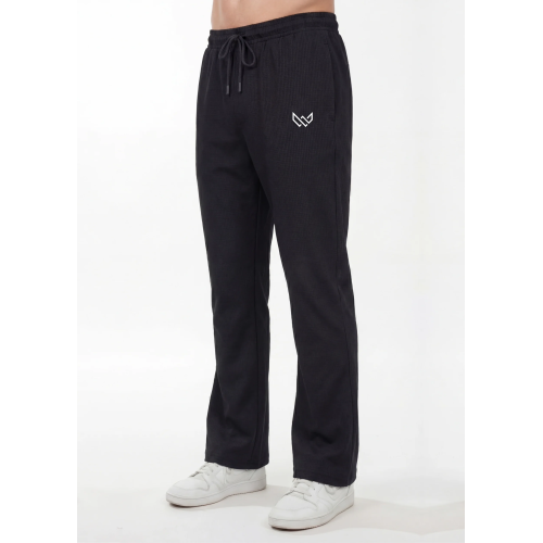 Rib-Stop Stretch Trouser - Black
