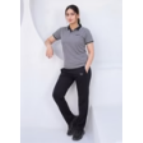 Women's/Graphite - Premium Cotton Polo Twinset