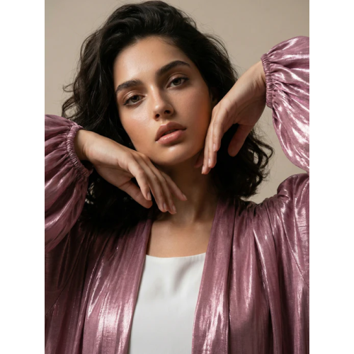 Blush Glow Abaya