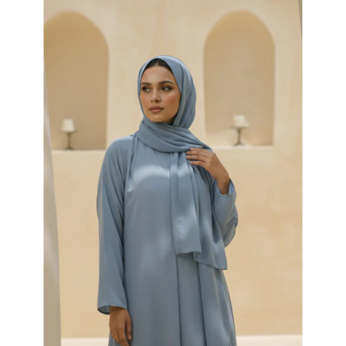 Front Open Georgette Abaya with inner
