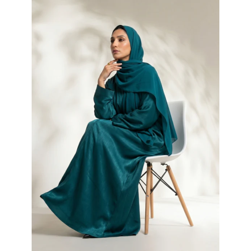 Midnight Teal Core Abaya