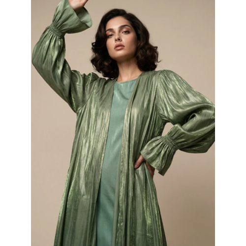 Sage Glow Abaya