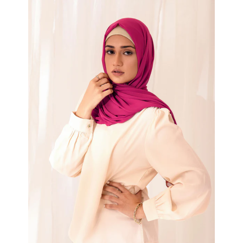 Chiffon Bubble - Hot Pink