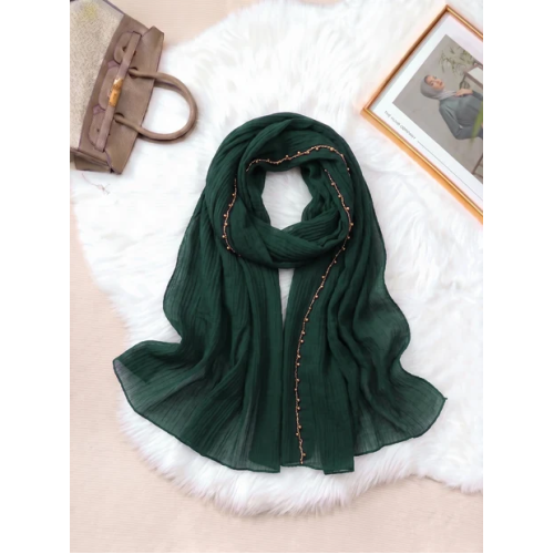 Zareen Lawn Hijab - Bottle Green