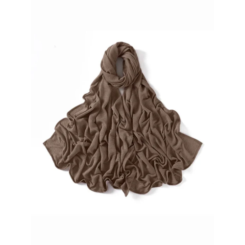 Luxe Jersey Hijabs - Mud Brown