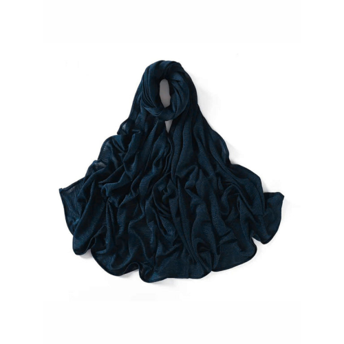 Luxe Jersey Hijabs - Navy Blue
