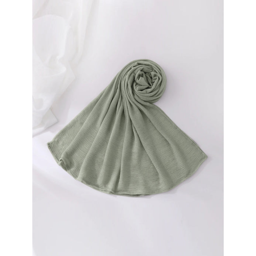 Luxe Jersey Hijabs - Sage Green