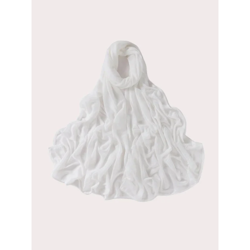 Luxe Jersey Hijabs - White