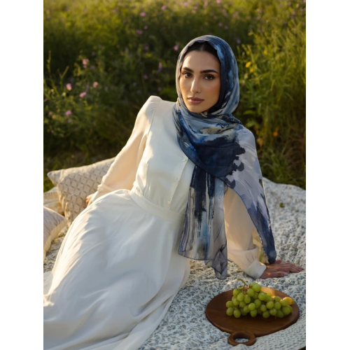 Van Gogh Printed Modal Hijab